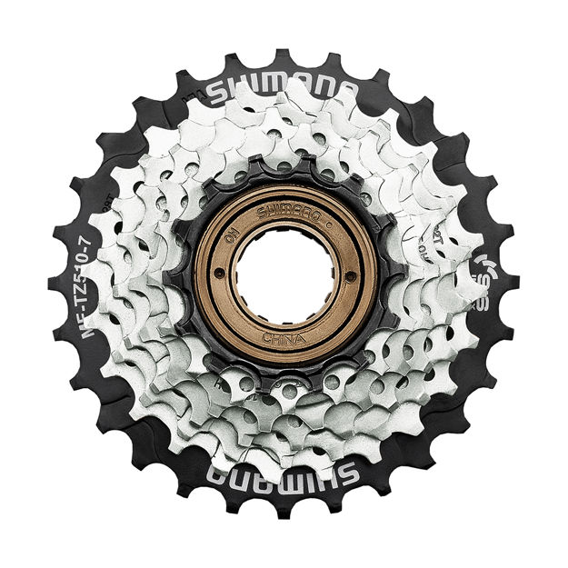 Picture of SHIMANO FREEWHEEL 7V MF-TZ510 14-28t